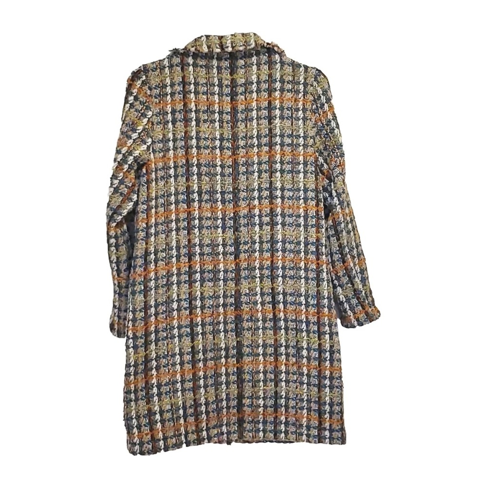 Davi & Dani- Large Multi-Coloured Tweed Cardigan Sweater Blazer Jacket.. - Picture 10 of 16